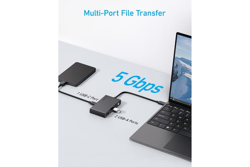 Anker 332 5-in-1 4K HDMI USB-C Hub | Black Anker 332 5-in-1 4K HDMI USB-C Hub | Black