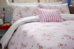 Secrete Garden | Blossom Print Duvet Cover Set | Pink | Super King Secrete Garden | Blossom Print Duvet Cover Set | Pink | Super King