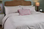 Secrete Garden | Rosebud Brushed Cotton Duvet Cover Set | Pink | Super King Secrete Garden | Rosebud Brushed Cotton Duvet Cover Set | Pink | Super King