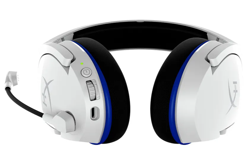 HyperX Cloud Stinger Core Wireless Gaming Headset | White/Blue HyperX Cloud Stinger Core Wireless Gaming Headset | White/Blue