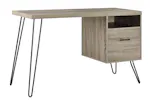 Dorel Landon Desk | Grey Oak Dorel Landon Desk | Grey Oak