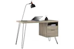 Dorel Landon Desk | Grey Oak Dorel Landon Desk | Grey Oak