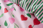 Bedlam | Fun Strawberries Duvet Cover Set | Multicolour | Double Bedlam | Fun Strawberries Duvet Cover Set | Multicolour | Double