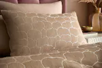 Soiree | Ginko Jacquard Duvet Cover Set | Natural | King Soiree | Ginko Jacquard Duvet Cover Set | Natural | King
