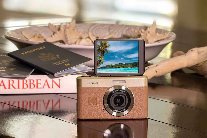 Kodak PixPro C1 Compact Digital Camera | Brown Kodak PixPro C1 Compact Digital Camera | Brown