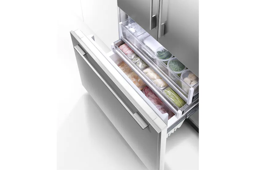 Fisher & Paykel Series 7 90cm Built-in French Door Fridge Freezer | RS90AU3 Fisher & Paykel Series 7 90cm Built-in French Door Fridge Freezer | RS90AU3