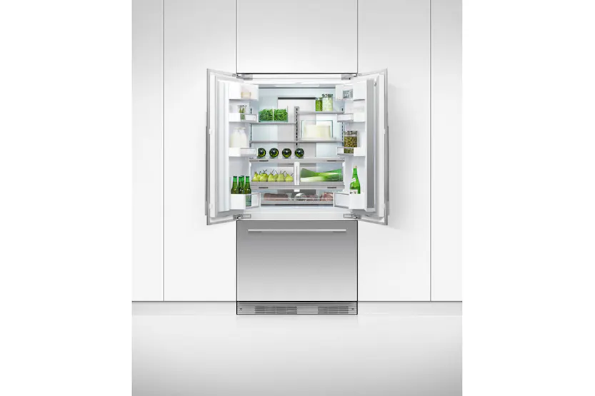Fisher & Paykel Series 7 90cm Built-in French Door Fridge Freezer | RS90AU3 Fisher & Paykel Series 7 90cm Built-in French Door Fridge Freezer | RS90AU3