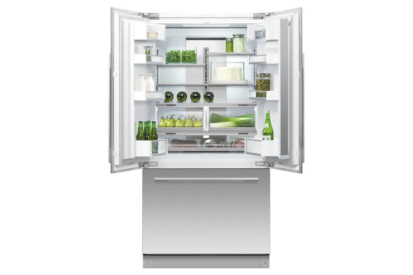 Fisher & Paykel Series 7 90cm Built-in French Door Fridge Freezer | RS90AU3 Fisher & Paykel Series 7 90cm Built-in French Door Fridge Freezer | RS90AU3