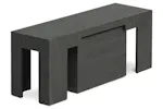 Transformer Bench | Smoked Hickory | Including 5 Extension Panels Transformer Bench | Smoked Hickory | Including 5 Extension Panels