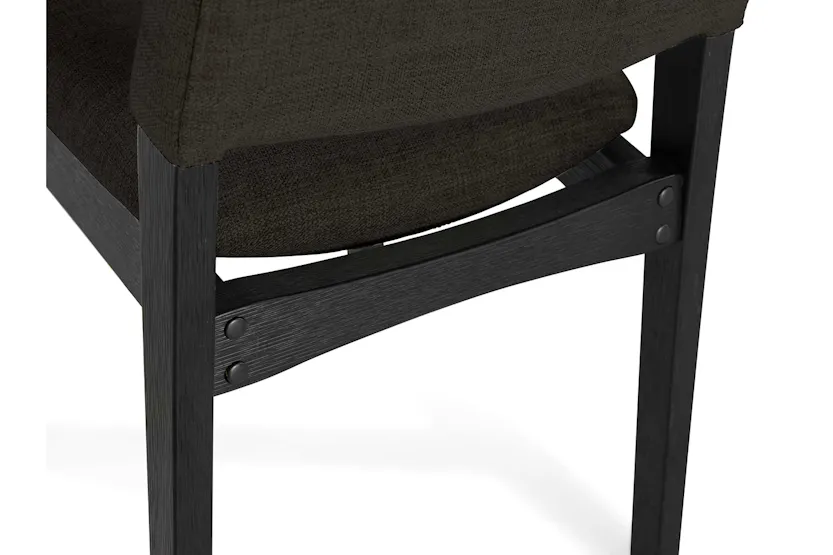 Transformer Chair | Onyx/Smoked Hickory | Set of 2 Transformer Chair | Onyx/Smoked Hickory | Set of 2