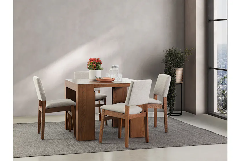 Transformer Chair | Pewter/American Walnut | Set of 2 Transformer Chair | Pewter/American Walnut | Set of 2