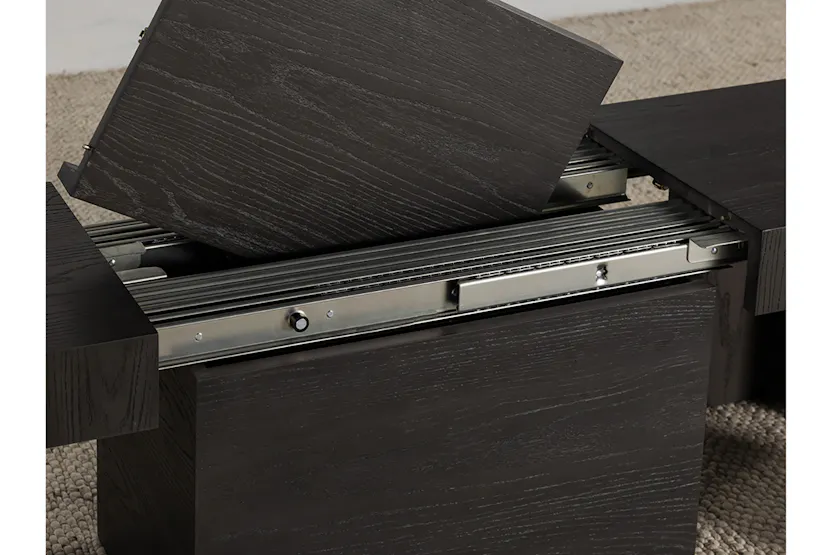 Transformer Bench | Smoked Hickory | Including 5 Extension Panels Transformer Bench | Smoked Hickory | Including 5 Extension Panels