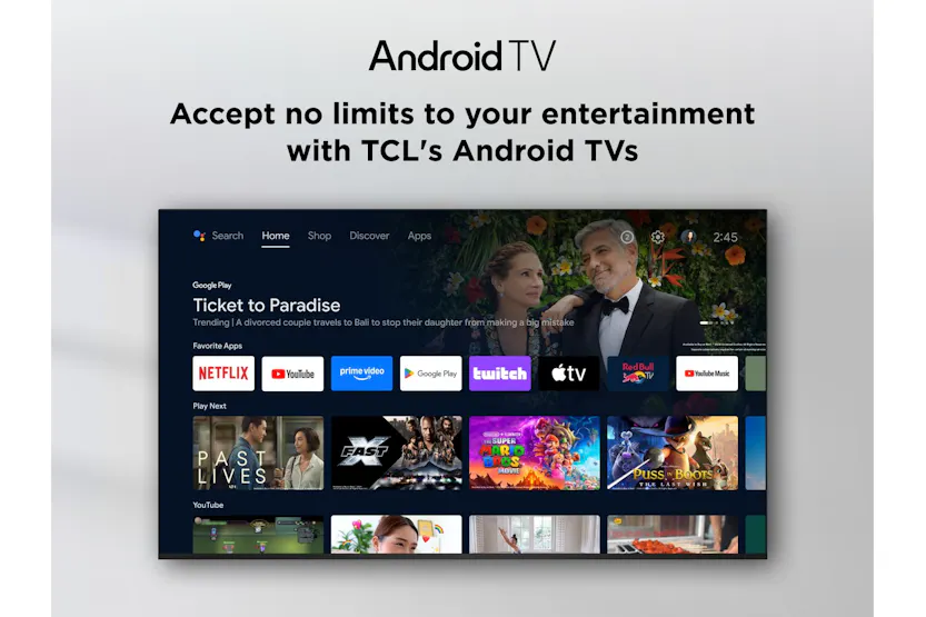 TCL 43" QLED Full HD HDR Android Smart TV | 43V5C TCL 43" QLED Full HD HDR Android Smart TV | 43V5C