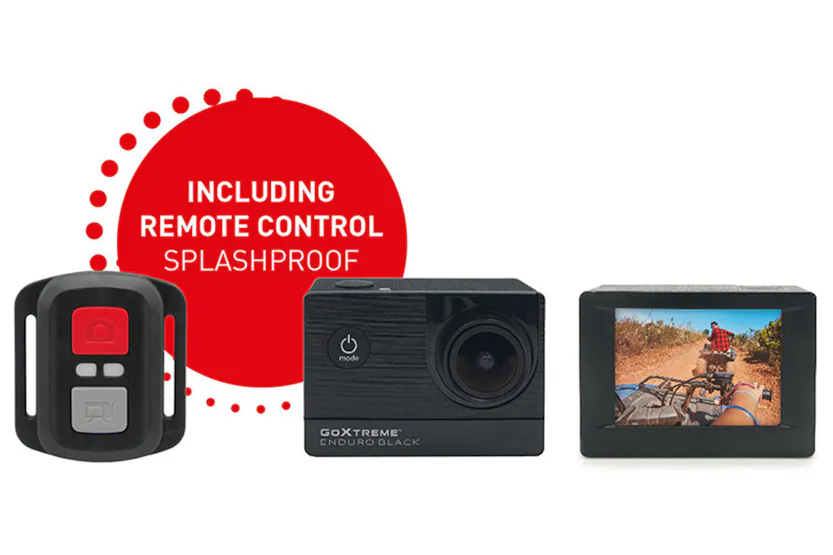 Easypix GoXtreme Enduro Camera | Black Easypix GoXtreme Enduro Camera | Black
