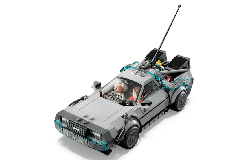 Lego Speed Champions Time Machine from Back to the Future Toys Set Lego Speed Champions Time Machine from Back to the Future Toys Set