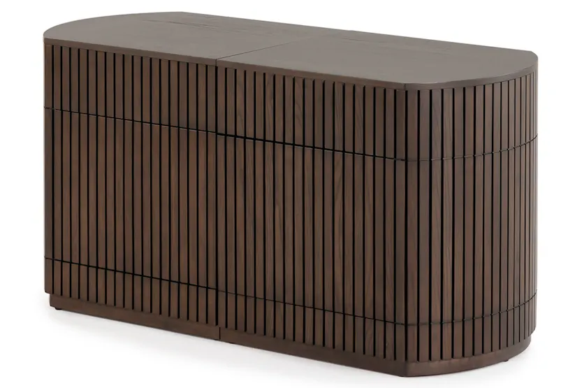 Transformer Round Sideboard | Dark Walnut Transformer Round Sideboard | Dark Walnut