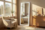 Modena LED Cheval Mirror | White | 50 x 160 cm Modena LED Cheval Mirror | White | 50 x 160 cm