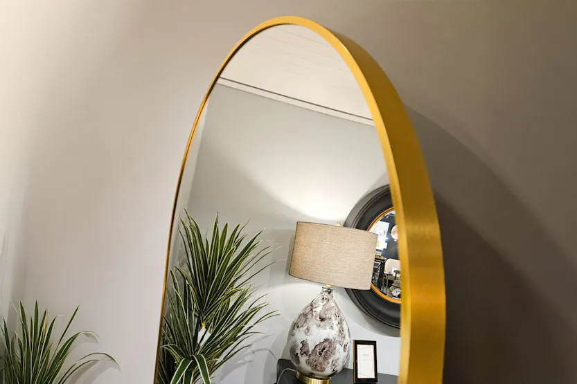Modena Arched Leaner Mirror | Gold | 80 x 180 cm Modena Arched Leaner Mirror | Gold | 80 x 180 cm