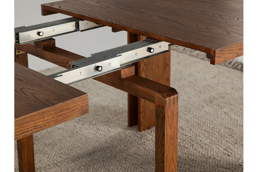 Transformer Rectangular Table | American Walnut | Including 5 Extension Panels Transformer Rectangular Table | American Walnut | Including 5 Extension Panels