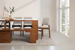 Transformer Rectangular Table | American Walnut | Including 5 Extension Panels Transformer Rectangular Table | American Walnut | Including 5 Extension Panels