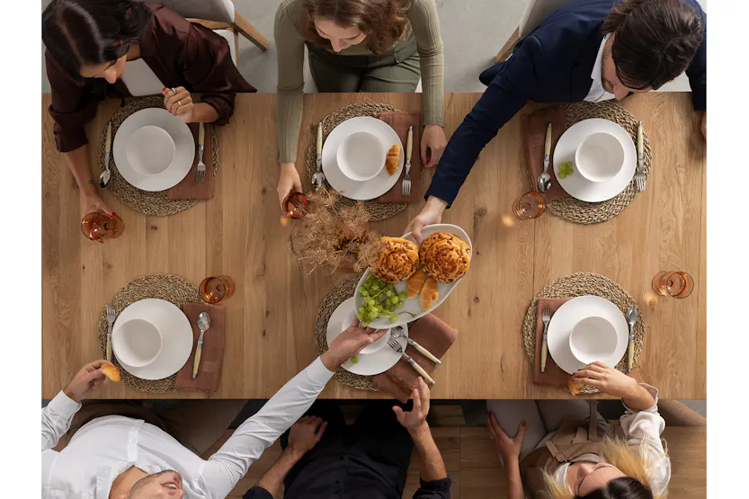 Transformer Rectangular Table | Scandinavian Oak | Including 5 extension panels Transformer Rectangular Table | Scandinavian Oak | Including 5 extension panels