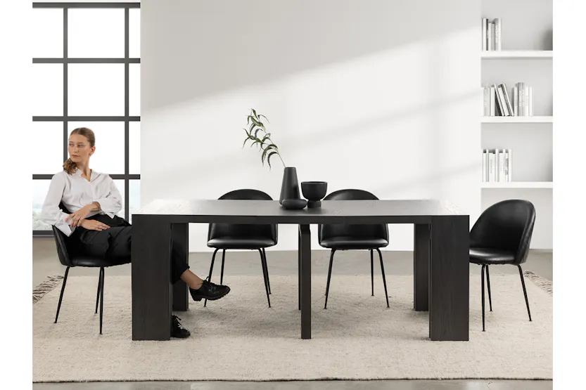 Transformer Rectangular Table | Smoked Hickory | Including 5 Extension Panels Transformer Rectangular Table | Smoked Hickory | Including 5 Extension Panels