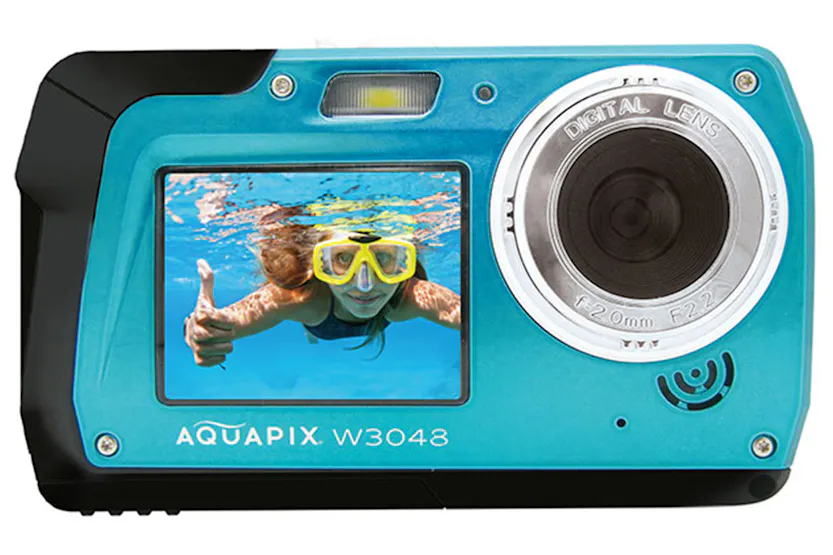 Easypix Aquapix W3048 Edge Camera | Ice Blue Easypix Aquapix W3048 Edge Camera | Ice Blue