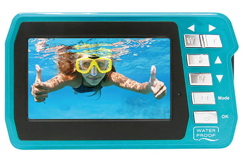 Easypix Aquapix W3048 Edge Camera | Ice Blue Easypix Aquapix W3048 Edge Camera | Ice Blue