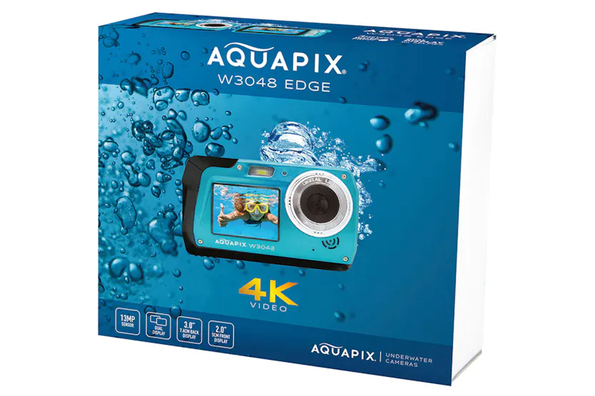Easypix Aquapix W3048 Edge Camera | Ice Blue Easypix Aquapix W3048 Edge Camera | Ice Blue