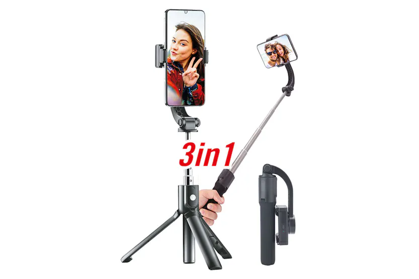 Easypix Goxtreme GS1 Foldable 1-Axis Selfie Gimbal Easypix Goxtreme GS1 Foldable 1-Axis Selfie Gimbal