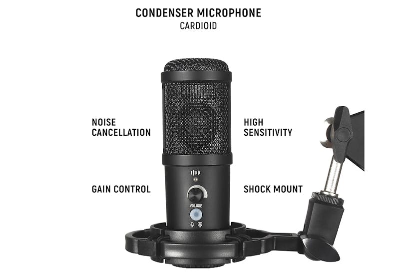 Easypix MyStudio Microphone and Headphone Podcast Kit Easypix MyStudio Microphone and Headphone Podcast Kit