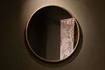Modena Round Wall Mirror | Gold | 120 cm Modena Round Wall Mirror | Gold | 120 cm