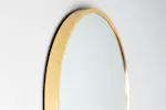 Modena Pill Shape Wall Mirror | Gold | 40 x 120 cm Modena Pill Shape Wall Mirror | Gold | 40 x 120 cm
