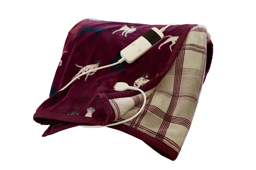 Hounds Heated Throw | Multicolour | 140 x 180 cm Hounds Heated Throw | Multicolour | 140 x 180 cm