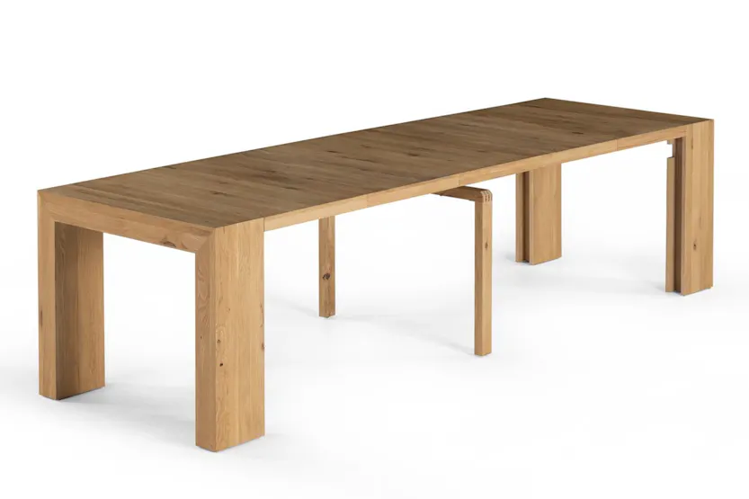 Transformer Rectangular Table | Scandinavian Oak | Including 5 extension panels Transformer Rectangular Table | Scandinavian Oak | Including 5 extension panels