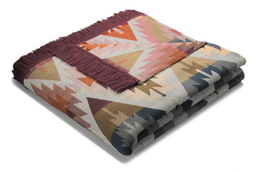 Ikat Diamond Blanket | Multicolour | 140 x 180 cm Ikat Diamond Blanket | Multicolour | 140 x 180 cm