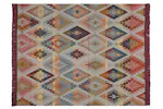 Ikat Diamond Blanket | Multicolour | 140 x 180 cm Ikat Diamond Blanket | Multicolour | 140 x 180 cm