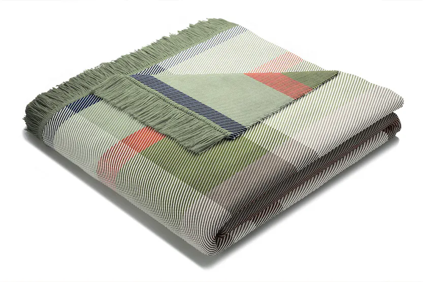 Panel Check Blanket | Multicolour | 140 x 180 cm Panel Check Blanket | Multicolour | 140 x 180 cm