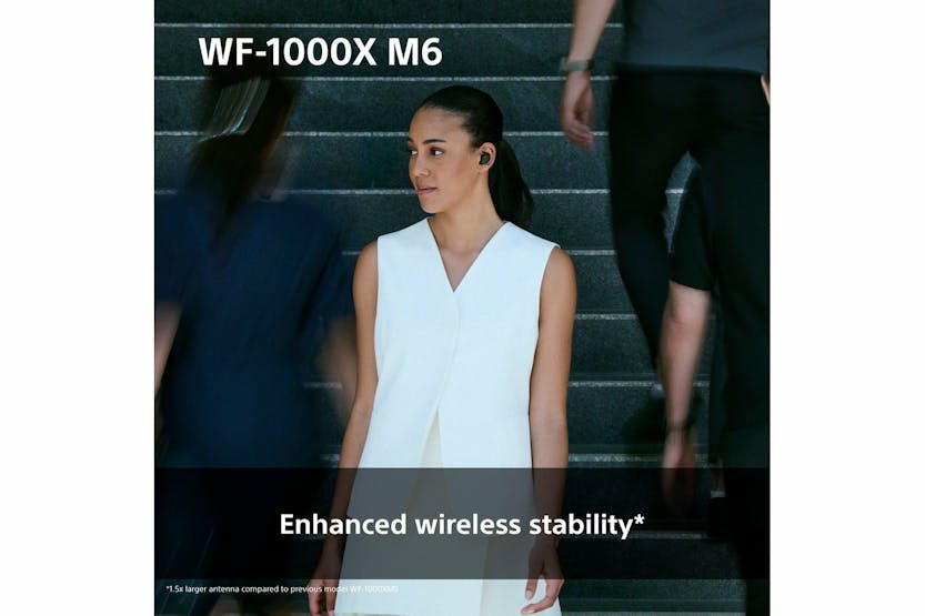 Sony XM6 True Wireless Active Noise Cancelling Earbuds | Black Sony XM6 True Wireless Active Noise Cancelling Earbuds | Black
