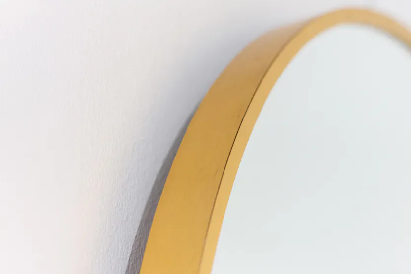 Modena Round Wall Mirror | Gold | 60 cm Modena Round Wall Mirror | Gold | 60 cm