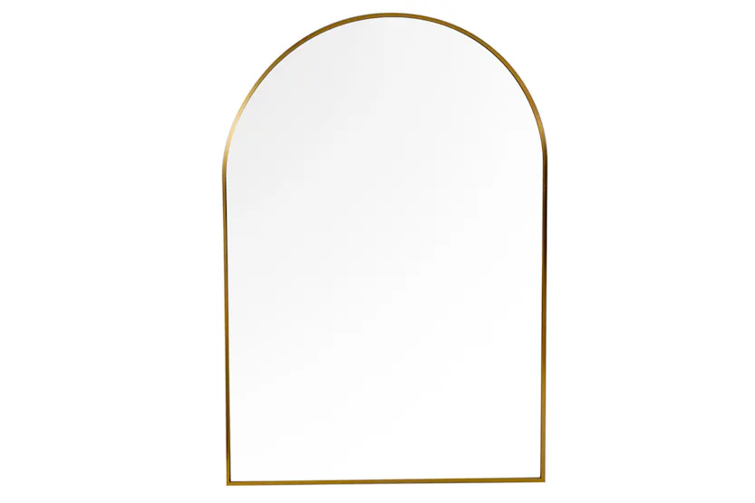 Modena Arched Wall Mirror | Gold | 66 x 96 cm Modena Arched Wall Mirror | Gold | 66 x 96 cm