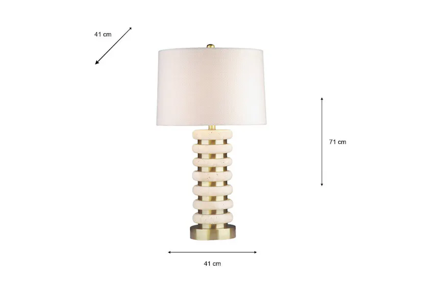 Yara Table Lamp | Gold | 71cm Yara Table Lamp | Gold | 71cm