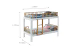 Poppy Bunk Bed | White Poppy Bunk Bed | White