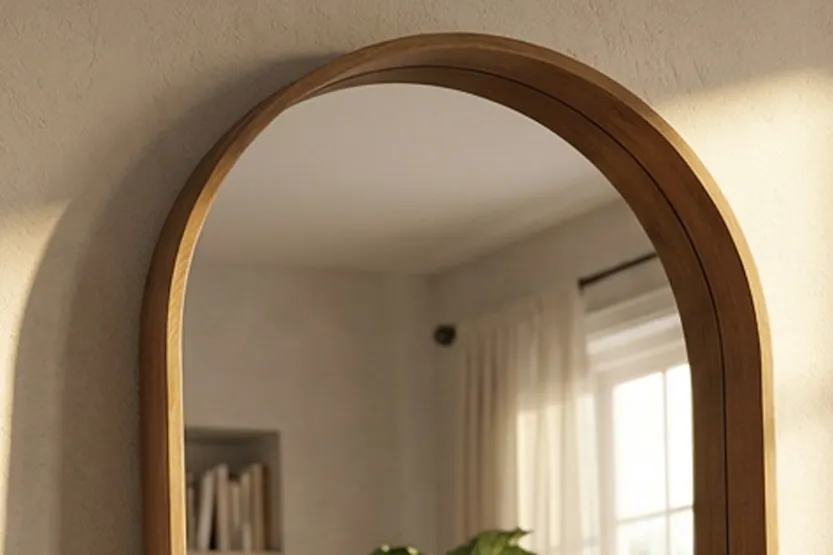 Aalto Arched Leaner Mirror | Natural | 90 x 180 cm Aalto Arched Leaner Mirror | Natural | 90 x 180 cm