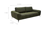 Ryley 3 Seater Sofa | Fabric | Green Ryley 3 Seater Sofa | Fabric | Green