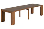 Transformer Rectangular Table | American Walnut | Including 5 Extension Panels Transformer Rectangular Table | American Walnut | Including 5 Extension Panels
