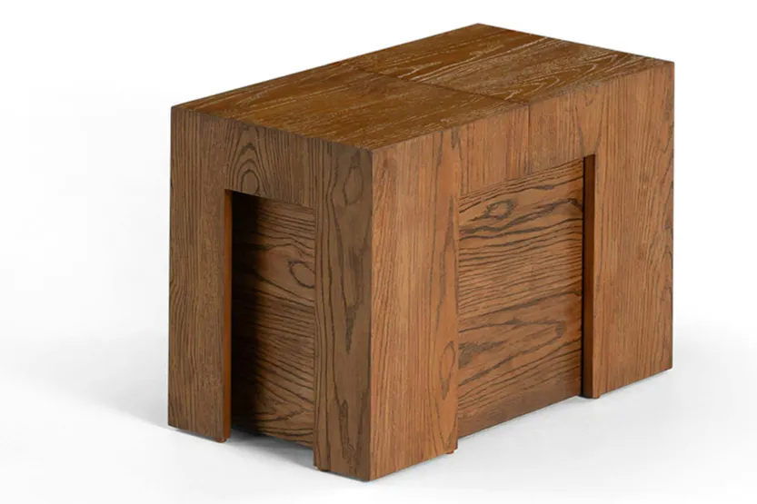 Transformer Bench | American Walnut | Including 5 Extension Panels Transformer Bench | American Walnut | Including 5 Extension Panels