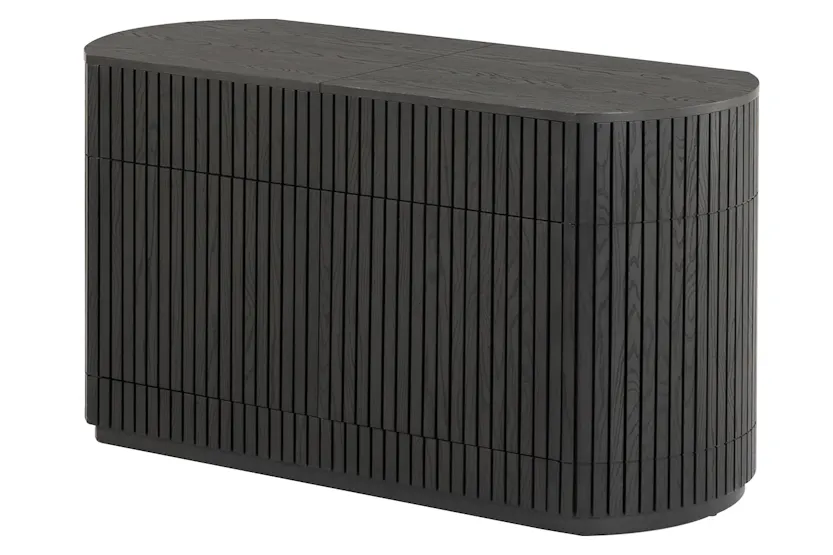 Transformer Round Sideboard | Smoked Hickory Transformer Round Sideboard | Smoked Hickory