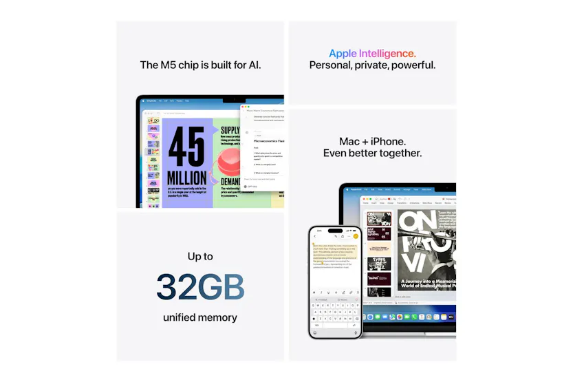 MacBook Air 13" | M5 | 10-Core CPU | 24GB | 1TB | Sky Blue (2026) MacBook Air 13" | M5 | 10-Core CPU | 24GB | 1TB | Sky Blue (2026)