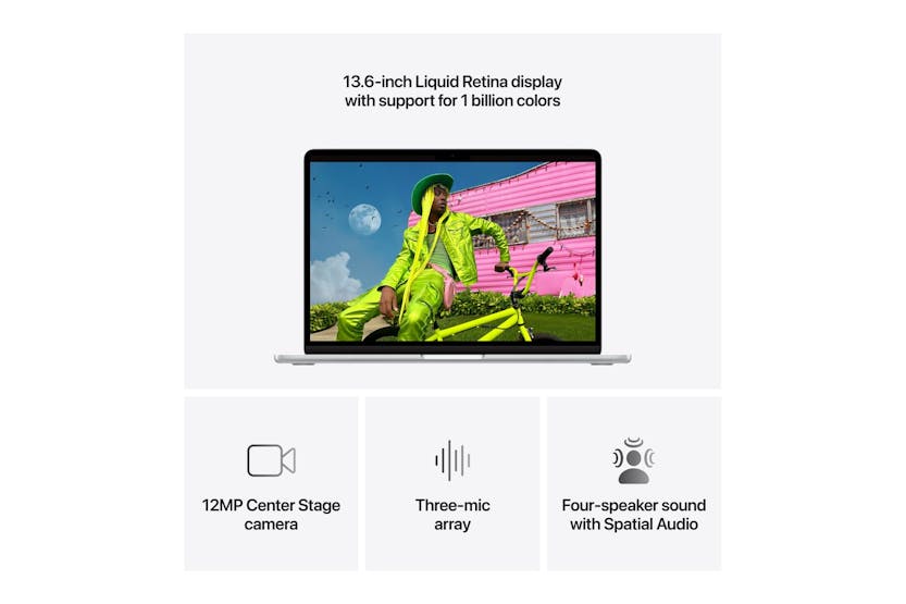 MacBook Air 13" | M5 | 10-Core CPU | 16GB | 1TB | Silver (2026) MacBook Air 13" | M5 | 10-Core CPU | 16GB | 1TB | Silver (2026)